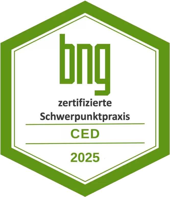 Logo Zertifizierung Scherpunktpraxis